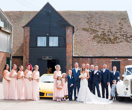 Wedding at Red Brick Barn